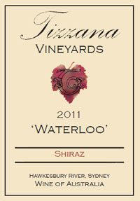 2011 Waterloo Shiraz